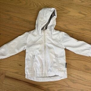Little Bipsy White Windbreaker